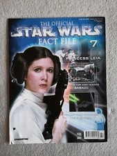 THE OFFICIAL STAR WARS FACT FILE Issue No.7 PRINCESS LEIA Near Mint Condition