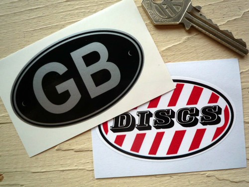 Scooter discs stickers - gb,