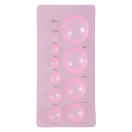 Size half ball domes - 12,