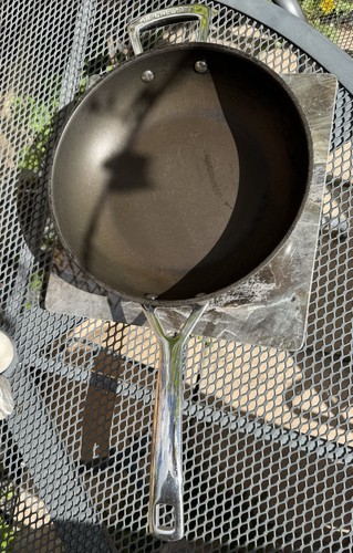 Creuset 26cm covered frying - le,