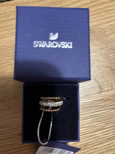 Swarovski crystal stack ring - swarovski,