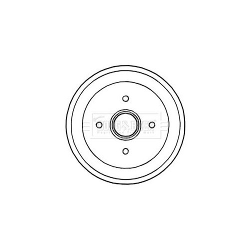 Borg beck brake drum - borg,