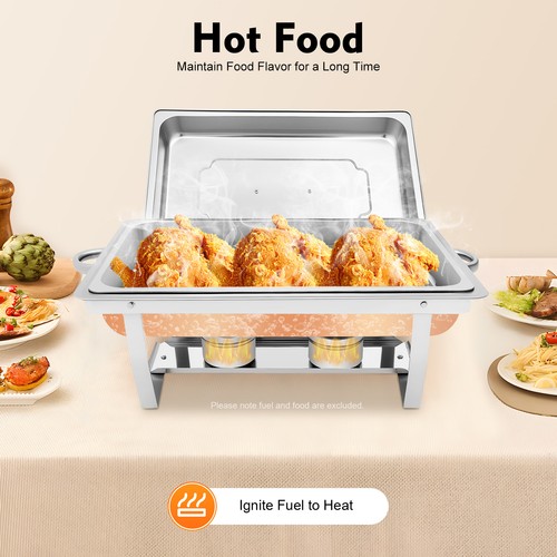 Chafing dish buffet set - chafing,