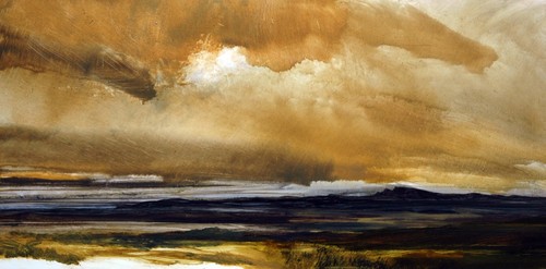 Original scottish art oil - original,