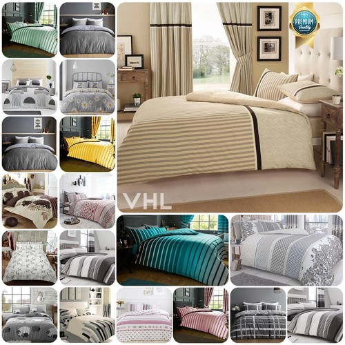 Grey stripe duvet - grey, cover