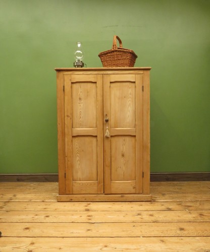 Antique pine cupboard artists - antique,
