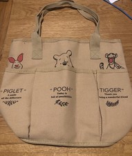 Winnie The Pooh Cream Zip Up Bag 