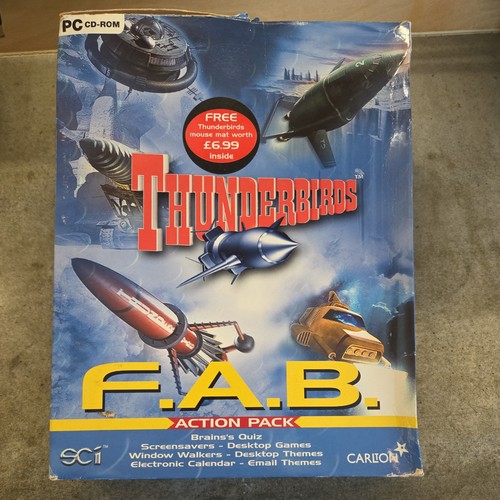 Thunderbirds fab action pack - action,