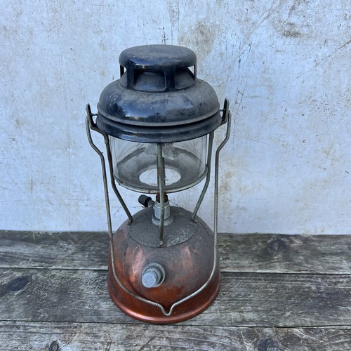Vintage metal storm lantern - vintage,