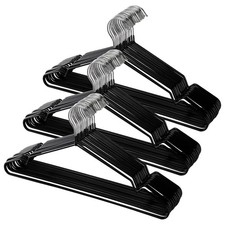 50Pcs Wire Coat Hangers Steel