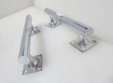 Vintage Chromed Brass Door