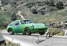 Rauno Aaltonen SIGNED  Austin Healey Sprite    Targa Florio  1967