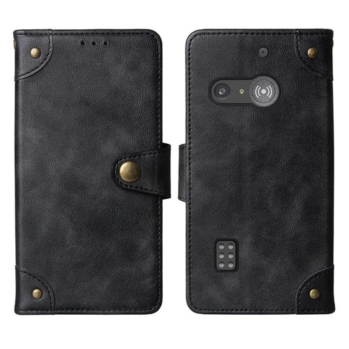 Flip leather cover phone - phone, shell