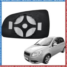 Right Driver side wing mirror glass for Chevrolet Aveo 2010-2011