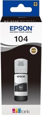 Epson 104 Original Ink Bottle - Black