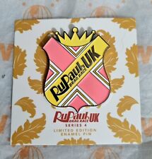 Official Rupaul's Drag Race UK 4 Ru Peter RuPeter Enamel Badge