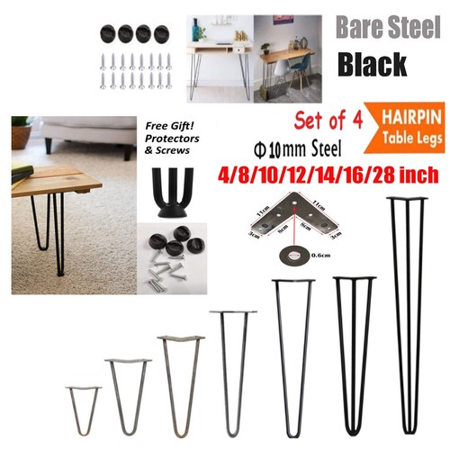 Hairpin metal table small - x,