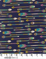 Arrows Blue Metallic Michael