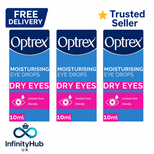 Optrex moisturising eye - 3x,