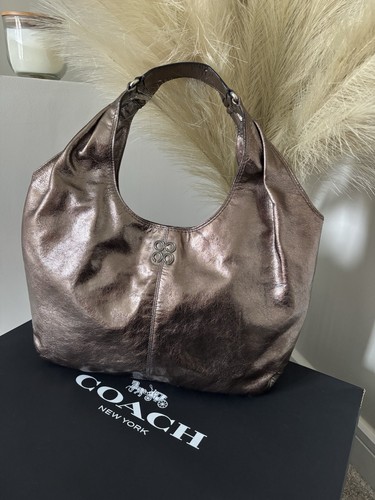 Coach julia metallic - metallic, leather