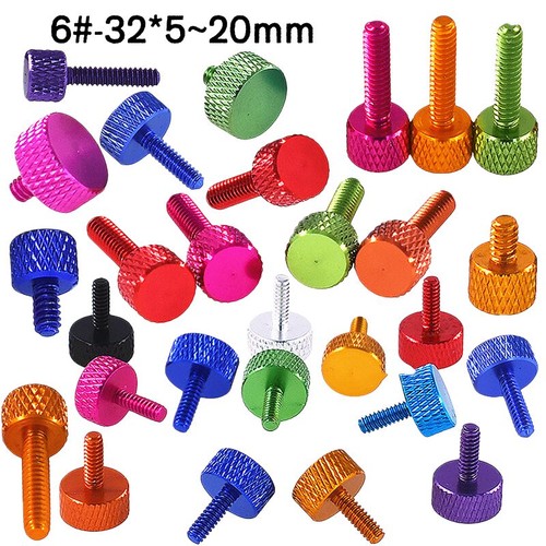 Knurled thumb screw - 6#-32,