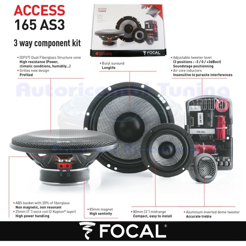 Focal access 165 as3 - focal,