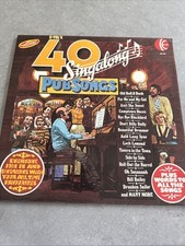 40 Singalong Pub Songs Vinyl Record 33 1/2 rpm