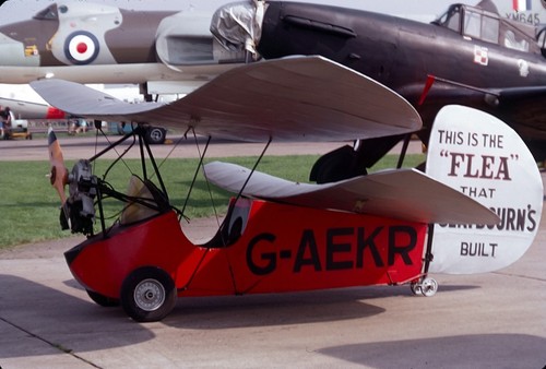 Flying flea aekr at - 'flying, g-aekr,