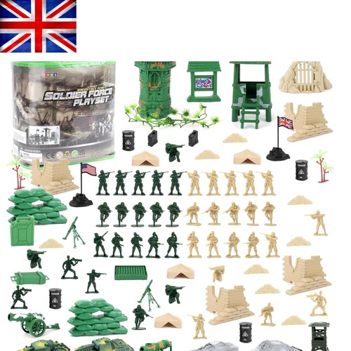 100 pcs military play set - pcs, with