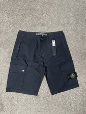 W32 Navy Stone Island Cargo