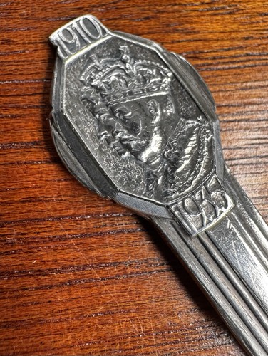 1911 george coronation spoon - george,