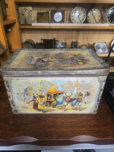 Antique tin box xxl - xxl, from