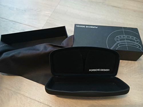 Porsche design black hard - black, case