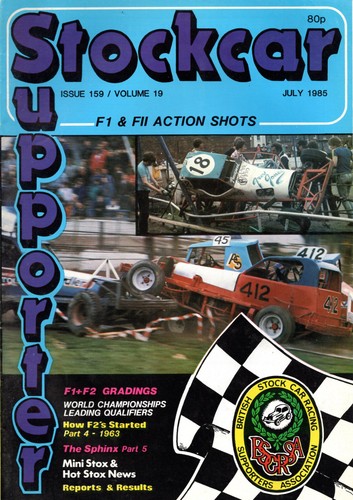 Stock car supporter - car, magazine