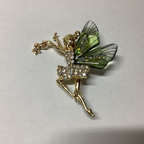 Beautiful gold diamante fairy - beautiful,