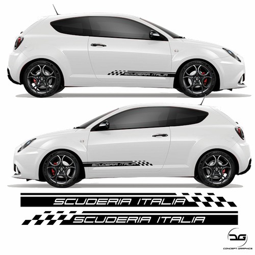 Scuderia italia side stripe - scuderia,