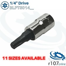 Blue Point 1/4" Torx Socket BLPTS, Individual Socket - CHOOSE SIZE