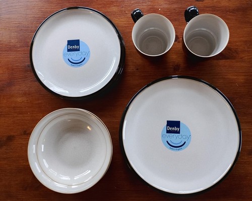 Denby everyday black white - denby,