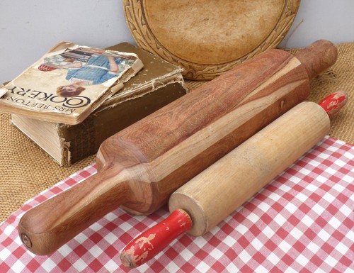 Large wooden rolling pin - wooden,