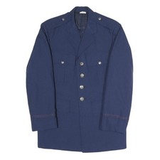Mens Blue Military Jacket S
