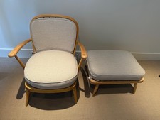 Ercol Chair And Footstool