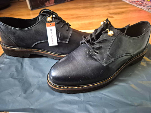 Dorothy perkins black - black, leather