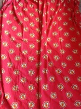 Manchester United Football Club Curtains 132cm X 155cm  Players Names 90s