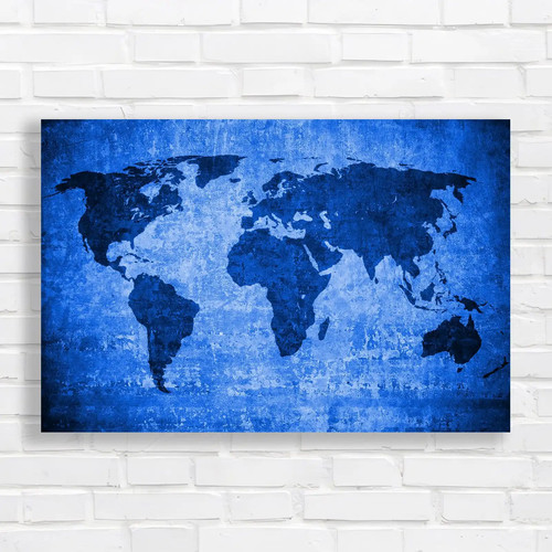 Vintage world map atlas - map,