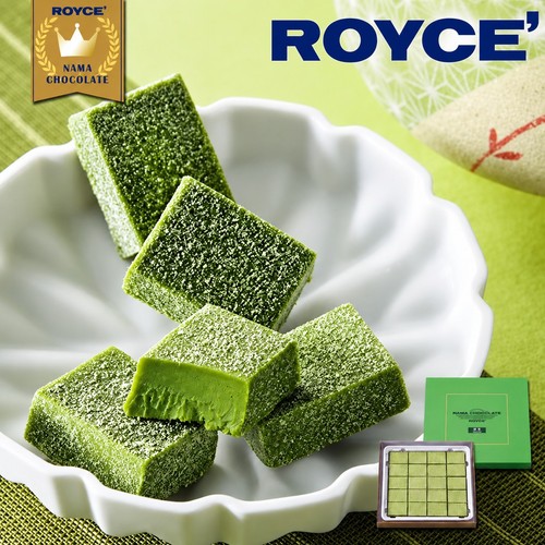 Royce matcha nama - matcha, chocolate