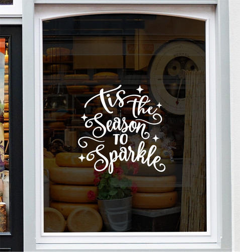 Christmas window sticker - christmas,