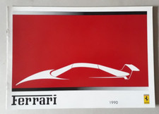 Ferrari Range Brochure 1990 - 348 tb  348 ts  Mondial t  Testarossa  F40