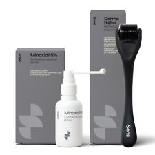 Sons Minoxidil 5% Hair Growth Treatment with Dermaroller for Enhanced Absorption