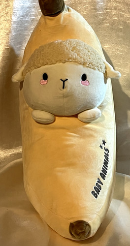 Banana baby animals sheep - banana, 21"