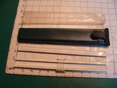 Vintage slide rule - vintage, k